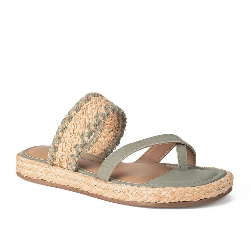 Slide Dakota Flatform Verde 33