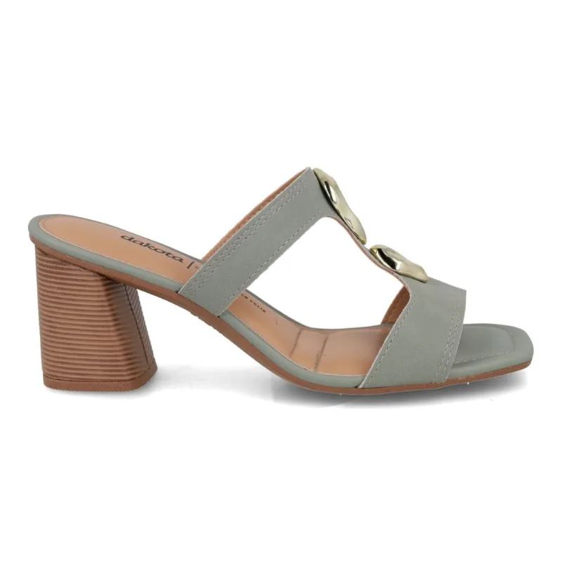 Tamanco Casual Dakota Rocco Feminino Verde 37