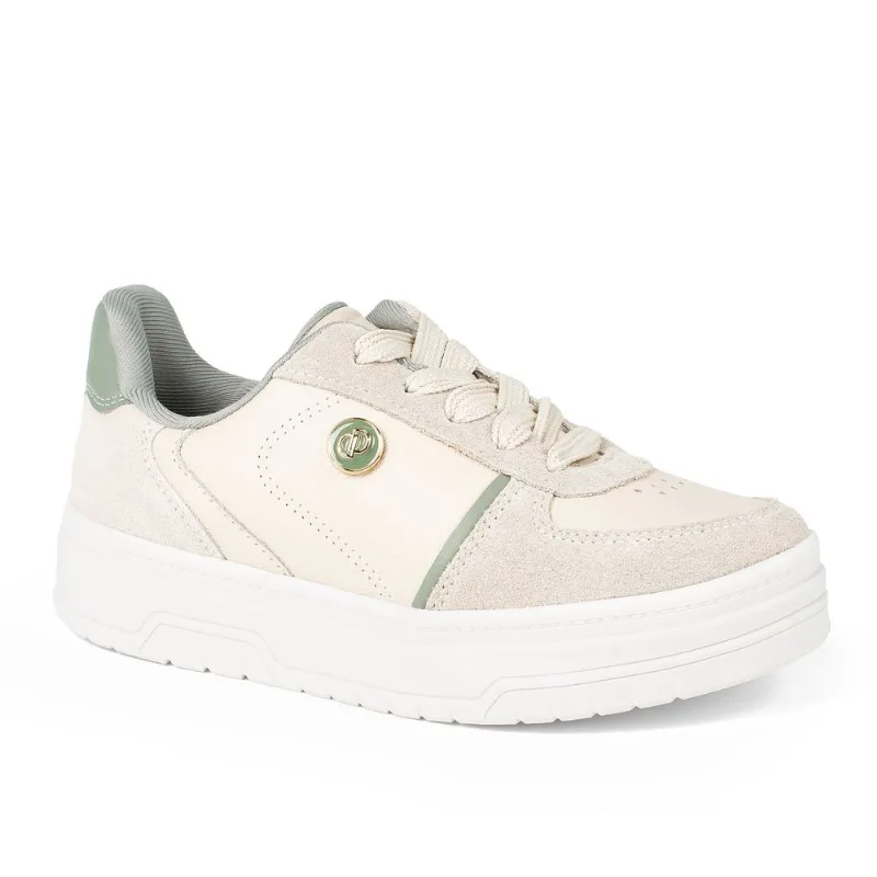Tênis Dakota Casual em Couro Cinza 34