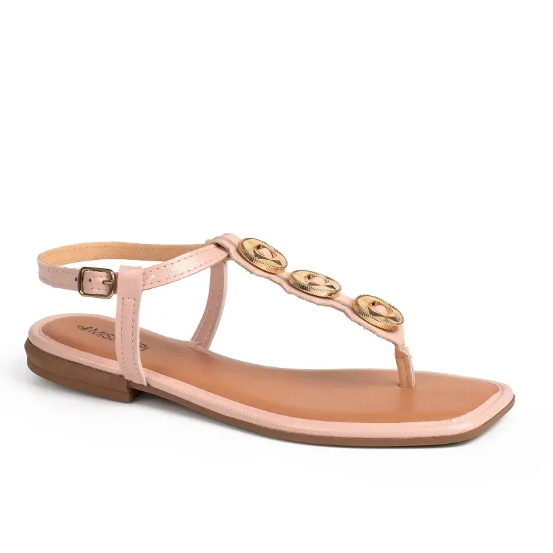 Sandália Mississipi Rasteira Rosa 35