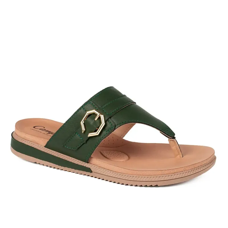 Chinelo Campesí Anabela Verde 36