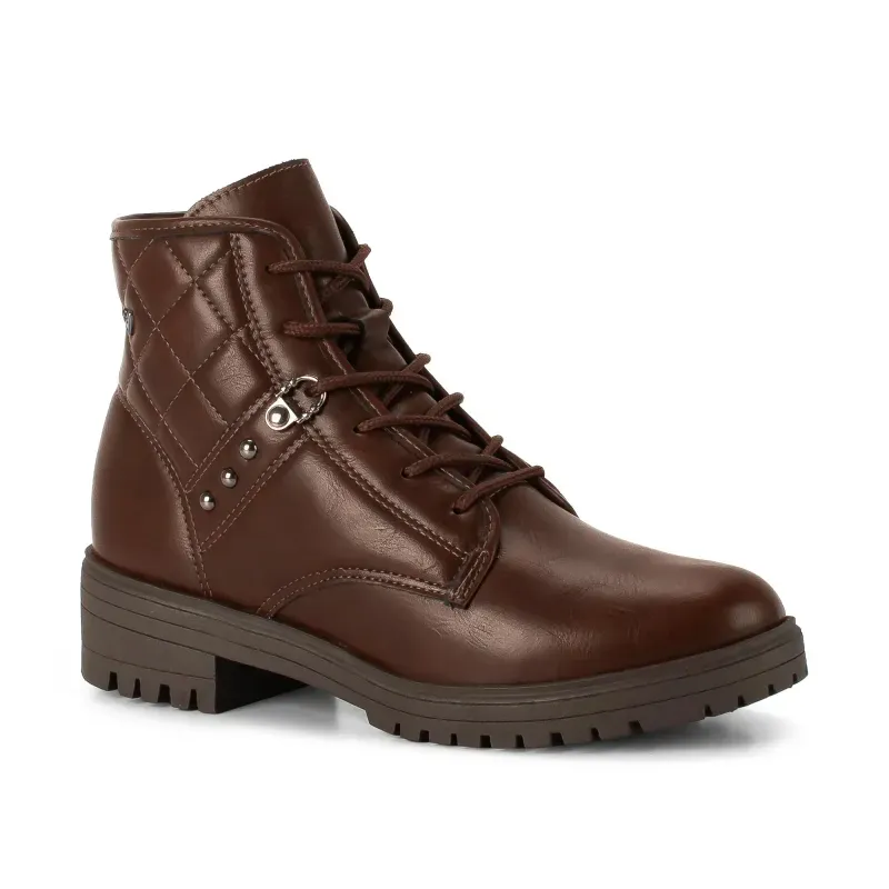 Bota Mississipi Coturno Feminina Café, Estilo Urbano 35