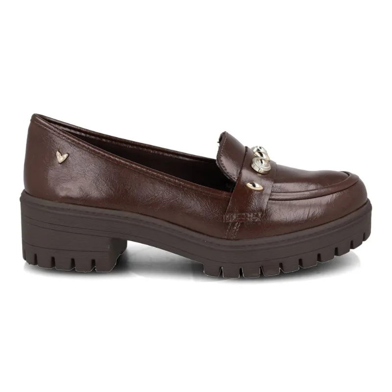 Sapato Mississipi Mocassim Feminino Marrom Cacau 35