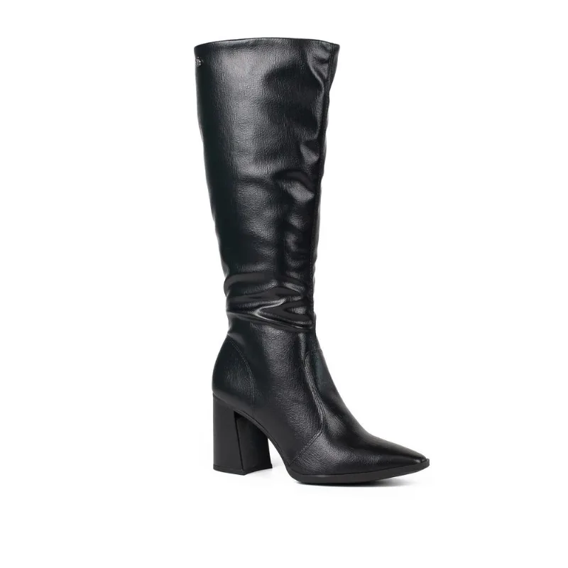 Bota Dakota de Cano Longo Preta 34