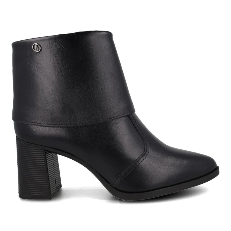 Bota Dakota Capa Feminina Salto Grosso Preta 39