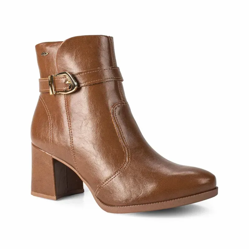 Bota Dakota de Cano Curto Caramelo 34