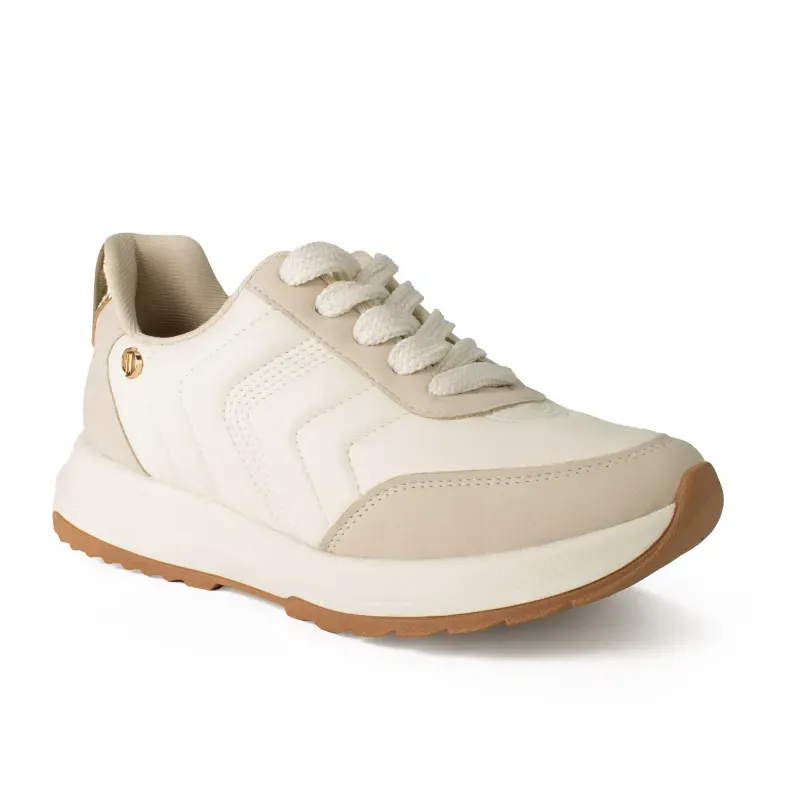 Tênis Flatform Dakota Feminino Bege Claro 36