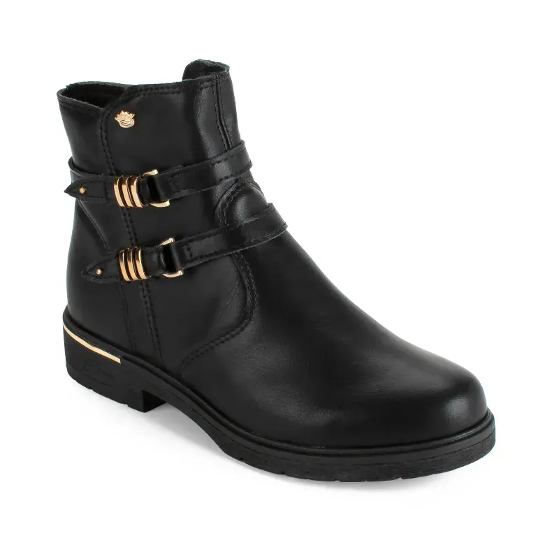 Bota Pink Cats Infantil Feminina Preta 33