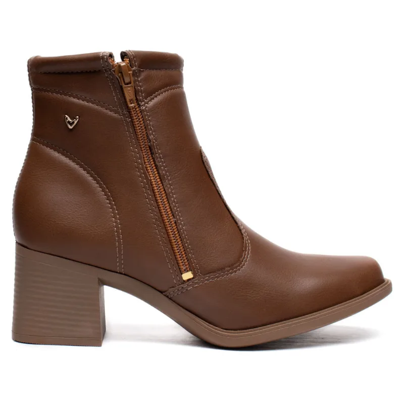 Bota Feminina Mississipi Cano Curto Napa Marrom - 37
