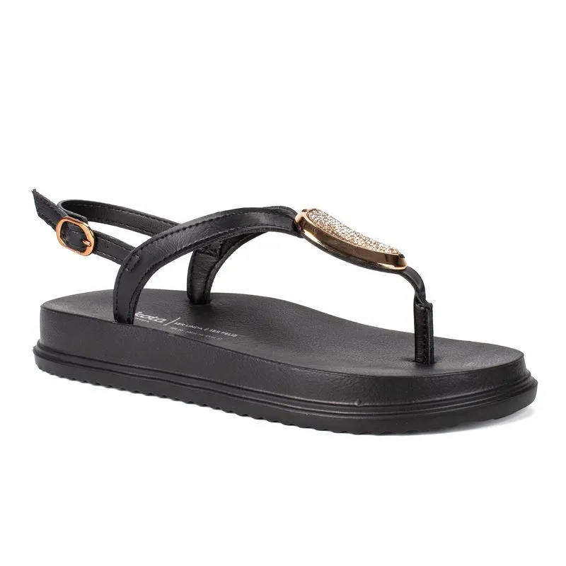 Sandália Dakota Flatform Preta 38