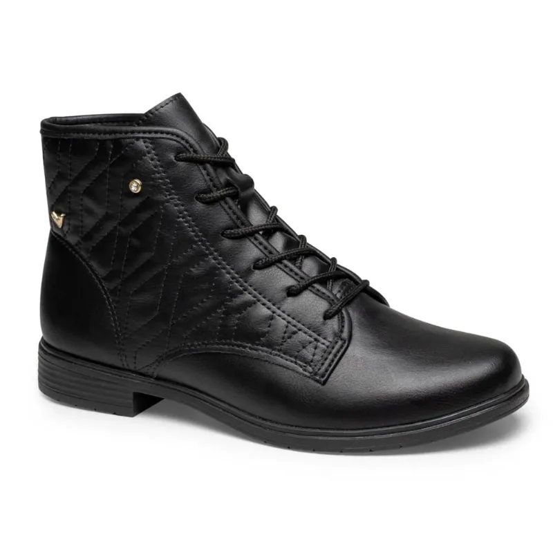 Bota Cano Curto Mississipi Feminina Preta 39