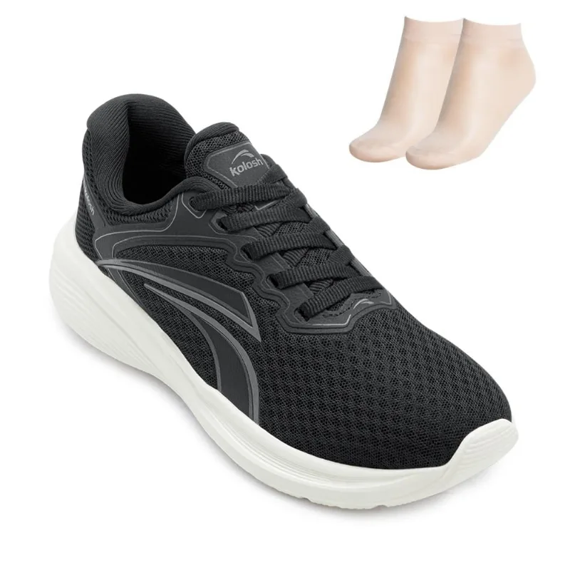 Tênis Kolosh PC Esportivo e Meia KL26-E0429 34 / Preto/Chumbo