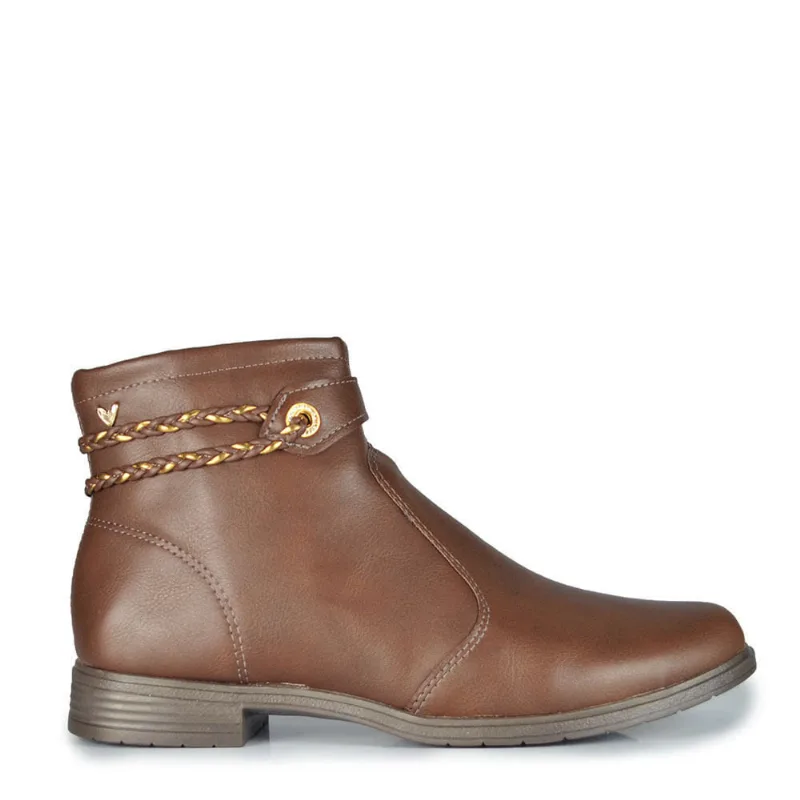 Bota Cano Curto Mississipi Feminina JO801 002 BERTELI CACAU 35