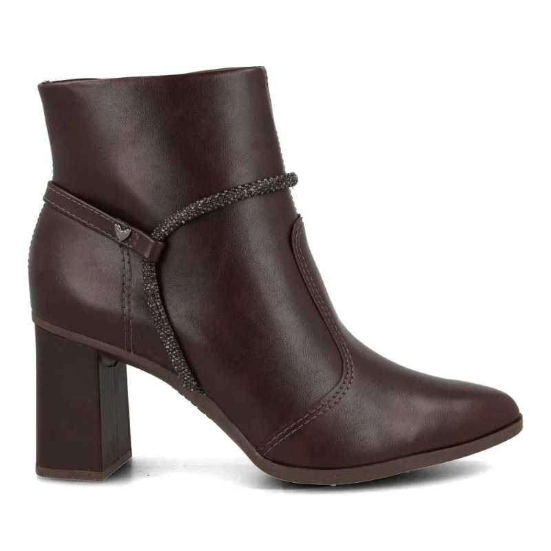 Bota Mississipi Casual Couro Café Feminina 38