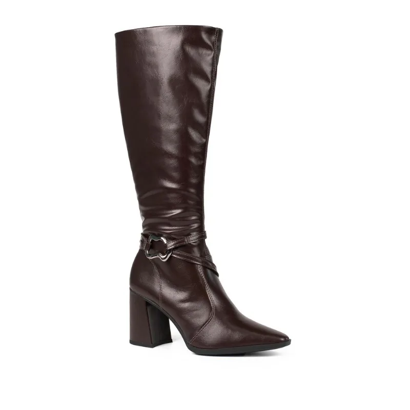 Bota Dakota de Cano Longo Marrom 37