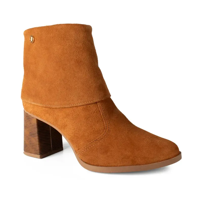 Bota Dakota Cano Curto Feminina Caramelo 38
