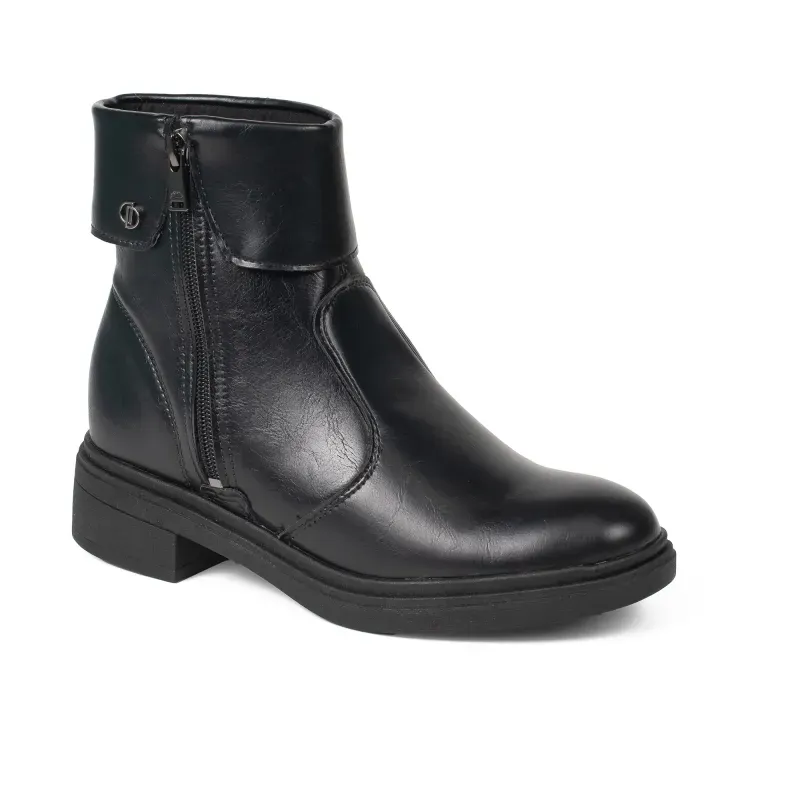 Bota Dakota Cano Curto Feminina Preta 35