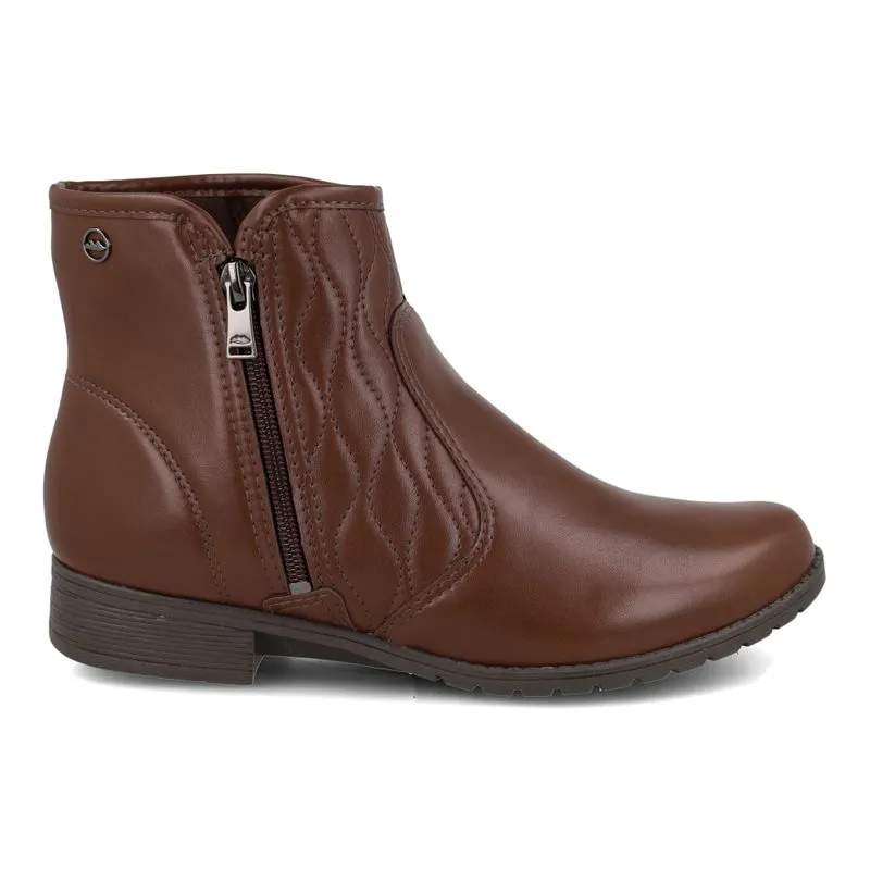 Bota Dakota Cano Baixo Feminina Marrom 35