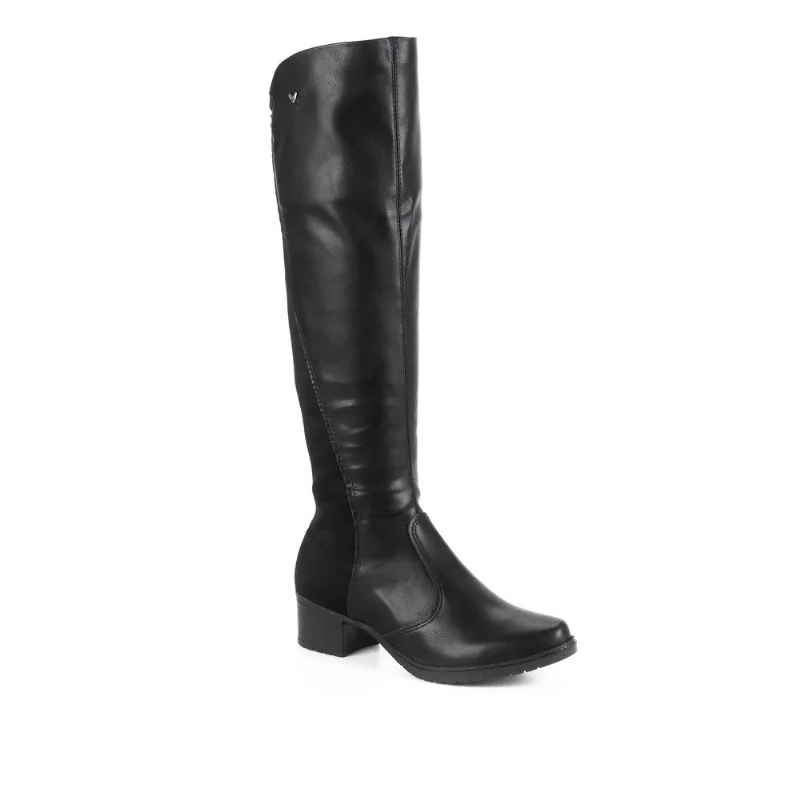 Bota Mississipi Cano Longo Feminina Preta 36