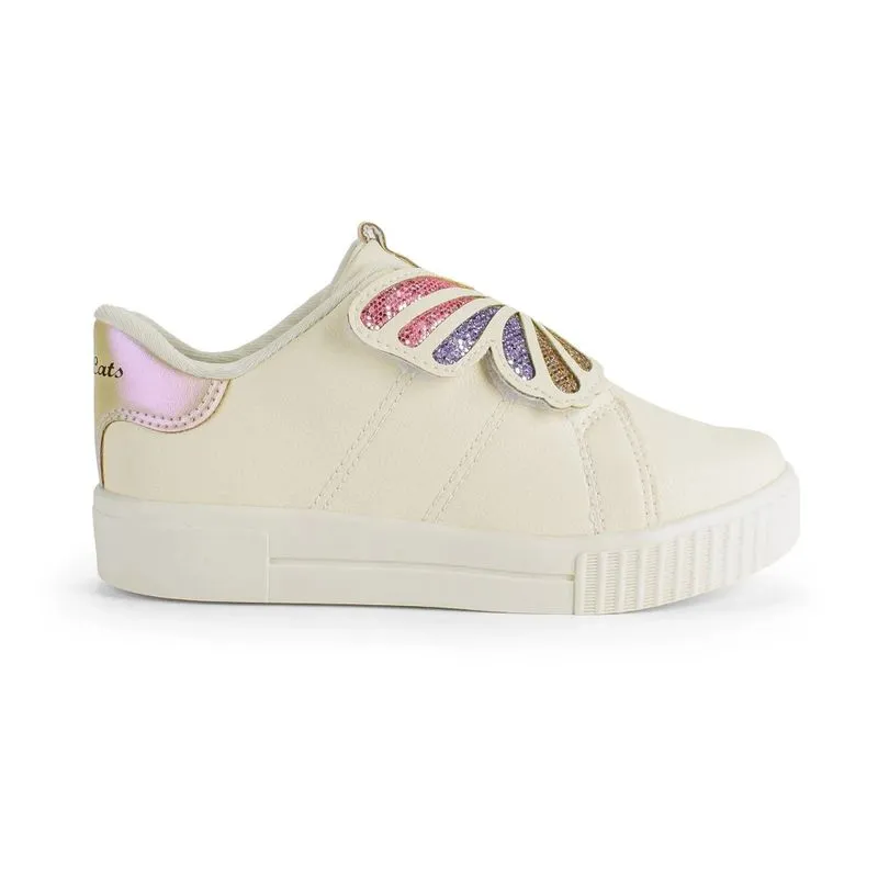 Tênis Infantil Pink Cats Vercelli Creme 27