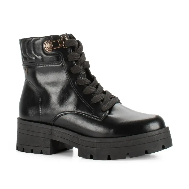Bota Coturno Mississipi Feminina Preta 37