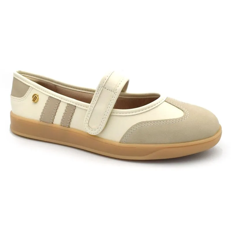 Tênis Casual Feminino Dakota Creme D0842 38