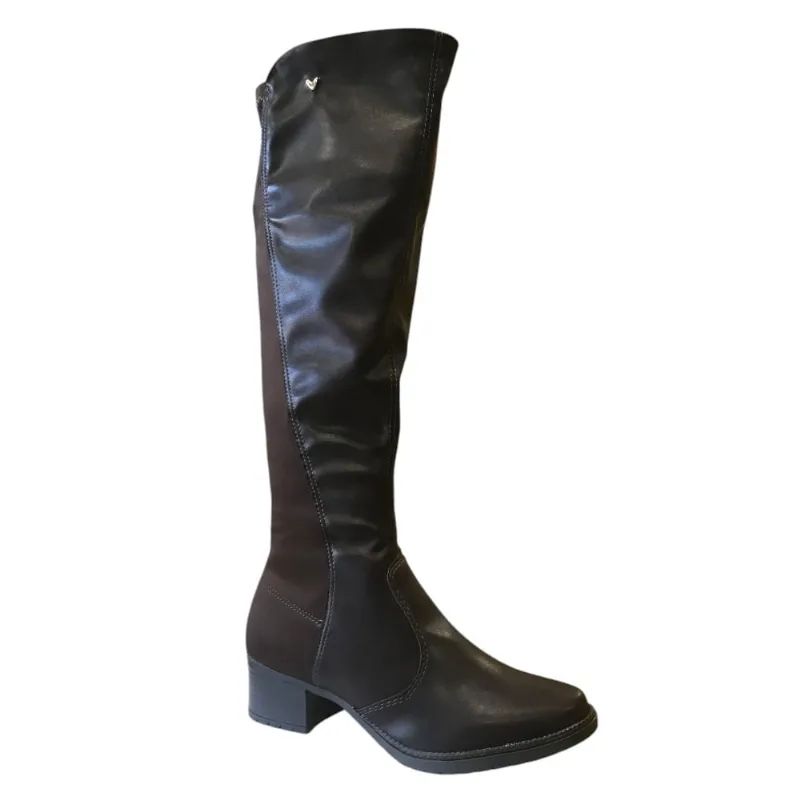 Bota Feminina Mississipi Cano Longo Berteli Café J0334-0002 40 / Marrom