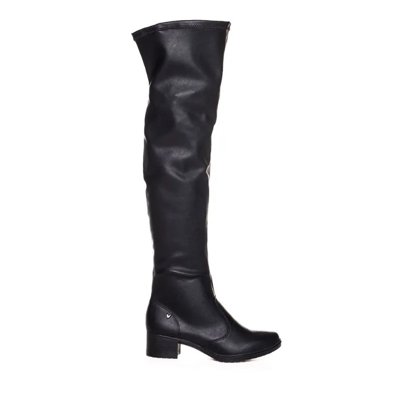 Bota Mississipi Over The Knee Feminina Preta 33