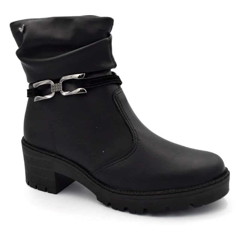 Coturno Feminino Mississipi Preto J0772 40