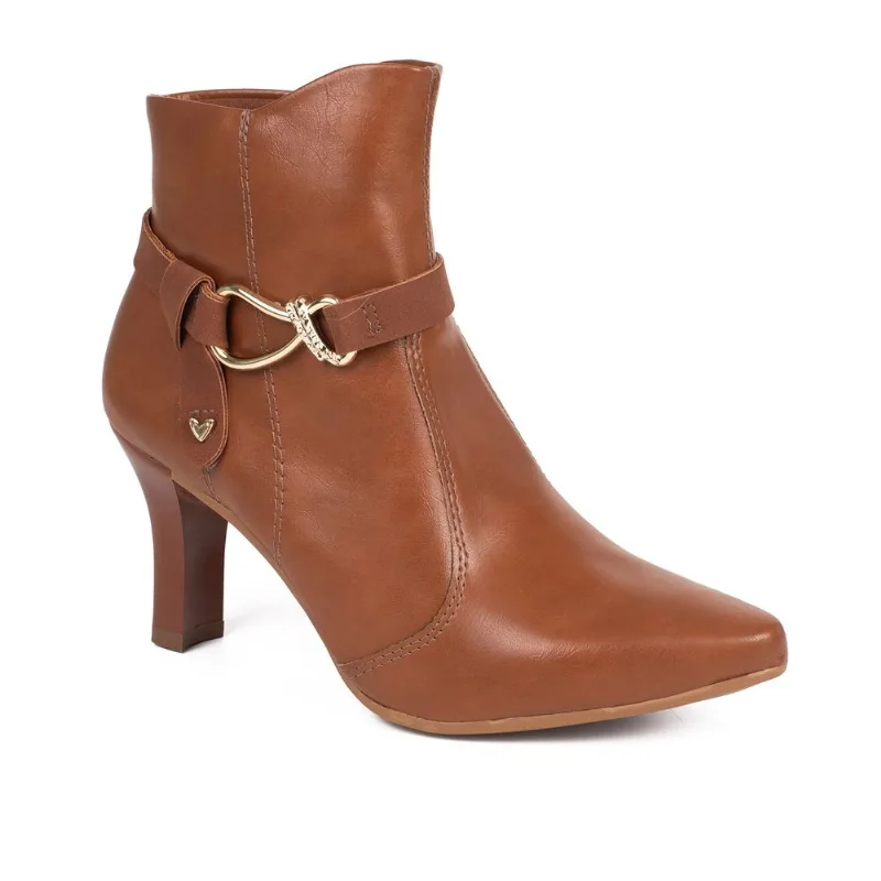 Bota Mississipi Feminina Caramelo Salto Bloco 35