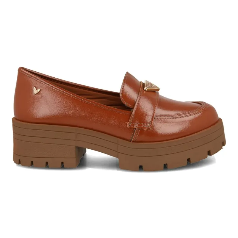Mocassim Mississipi Zenna com Sola Tratorada Marrom 37
