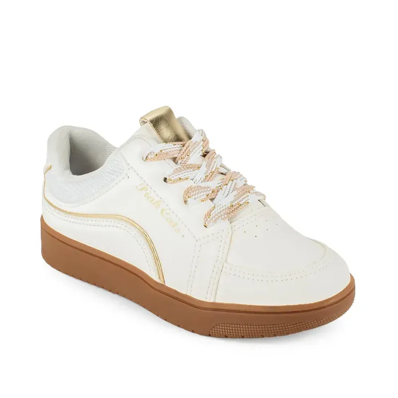 Tênis Pink Cats Casual Feminino Branco 36