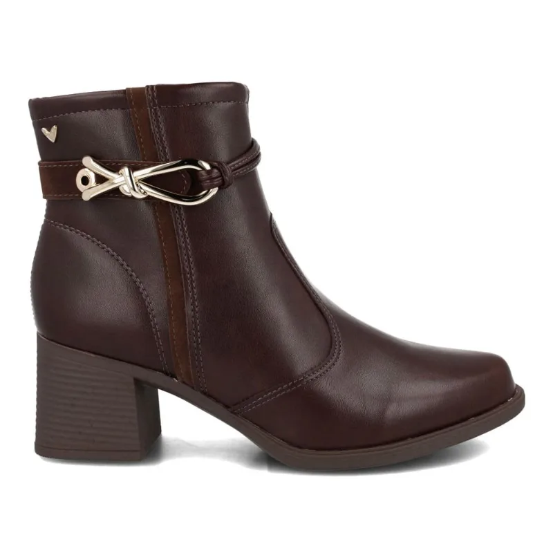 Bota Mississipi Cano Baixo Feminina Café 38