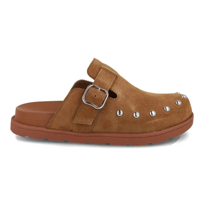 Mule Tanara Feminino Tabaco Casual 36