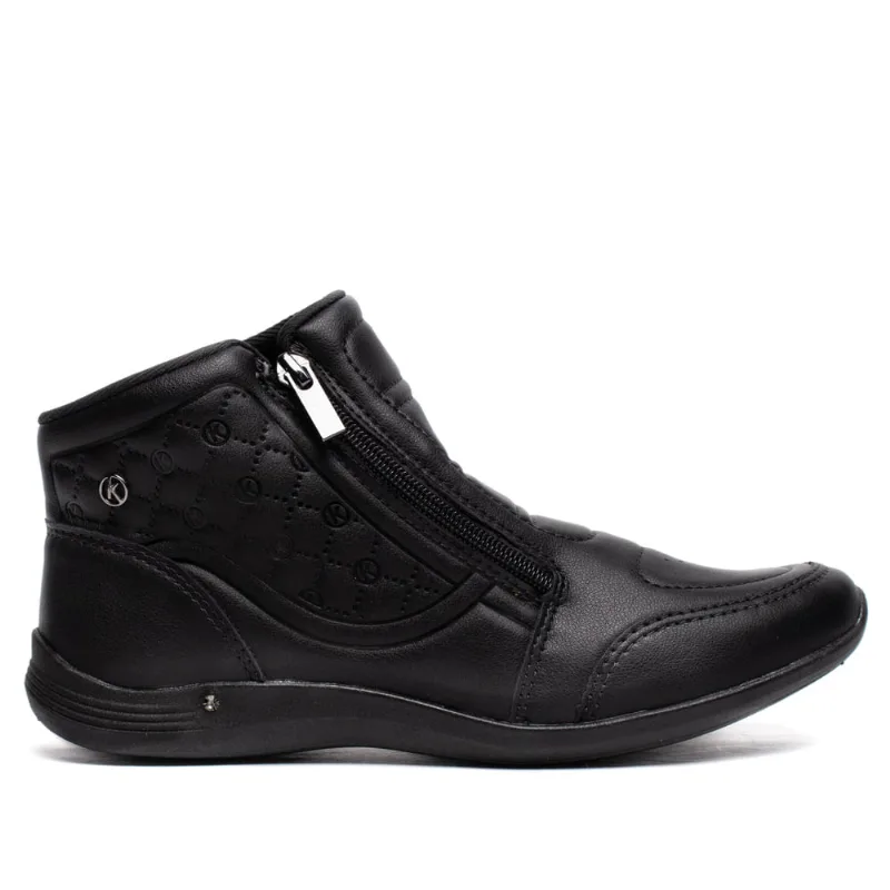 Tênis Feminino Kolosh Botinha Napa Preto - 35