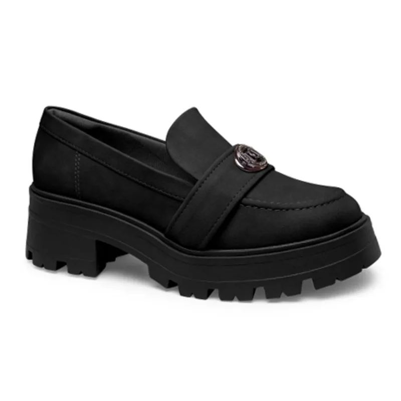 Sapato Mocassim Dakota Rocco Preto Tratorado 37
