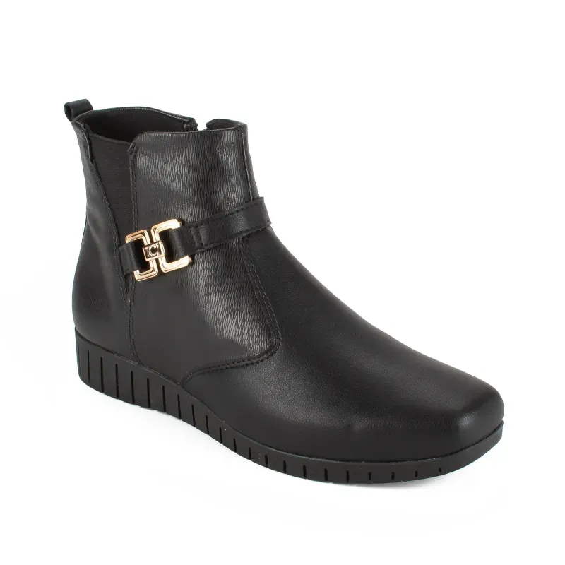 Bota Campesí de Cano Curto Preta 41