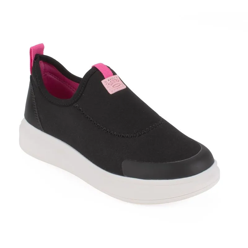 Tênis Pink Cats Infantil Slip On Preto 26