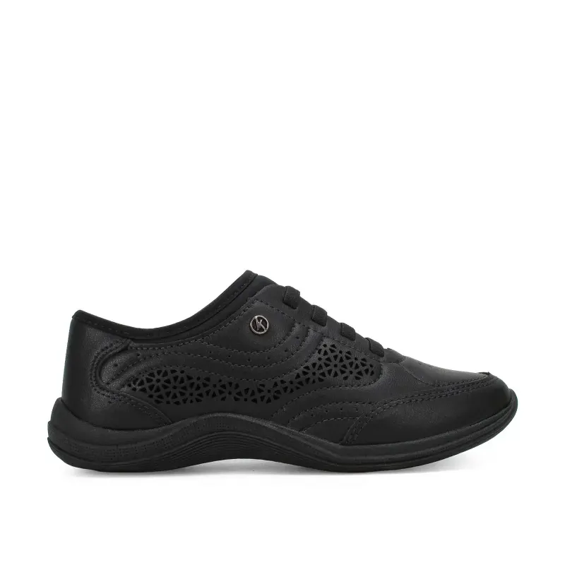 Tênis Kolosh Casual de Calce Fácil Preto 39