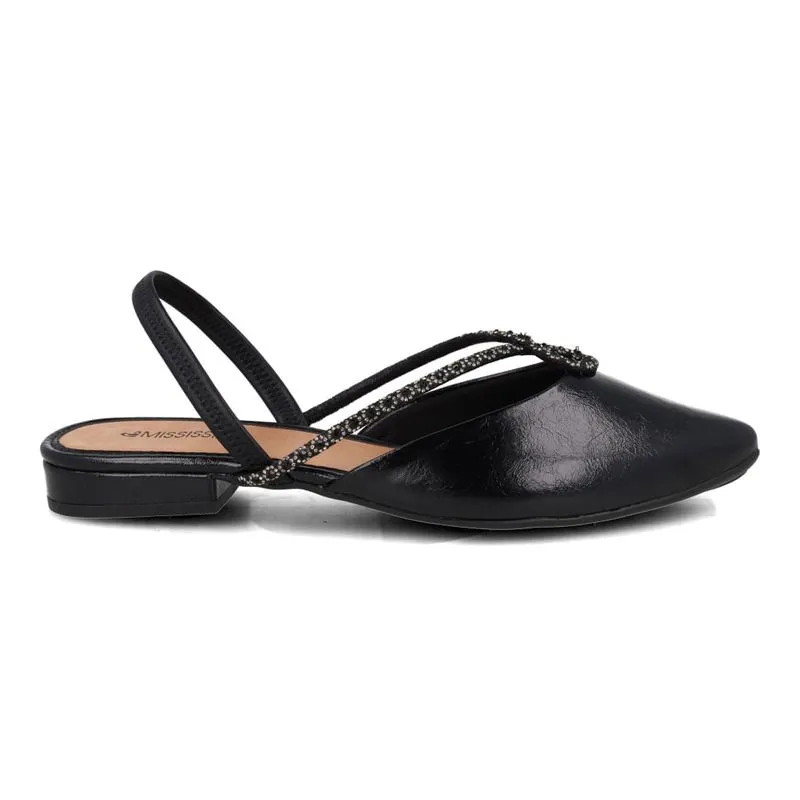Mule Feminino Mississipi Casual Preto 34