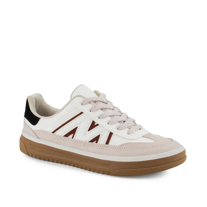 Tênis Mississipi Casual Feminino Branco e Bege 38