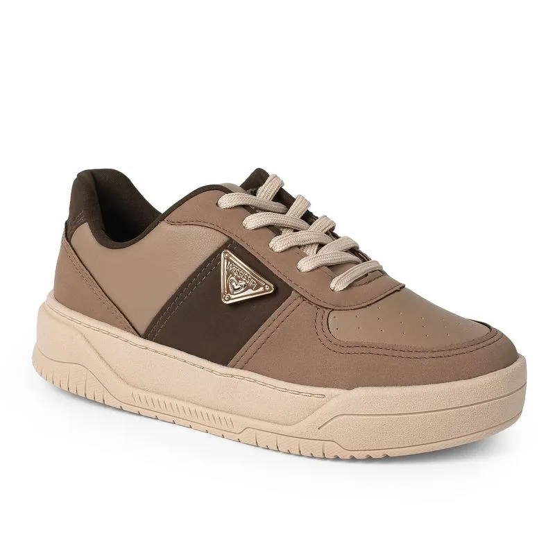 Tênis Mississipi Feminino Casual Plataforma Marrom 38
