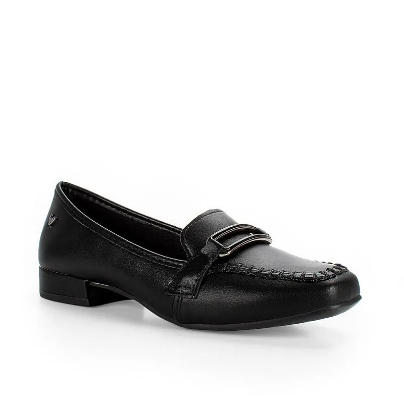 Mocassim Mississipi Sapato Feminino Preto 38
