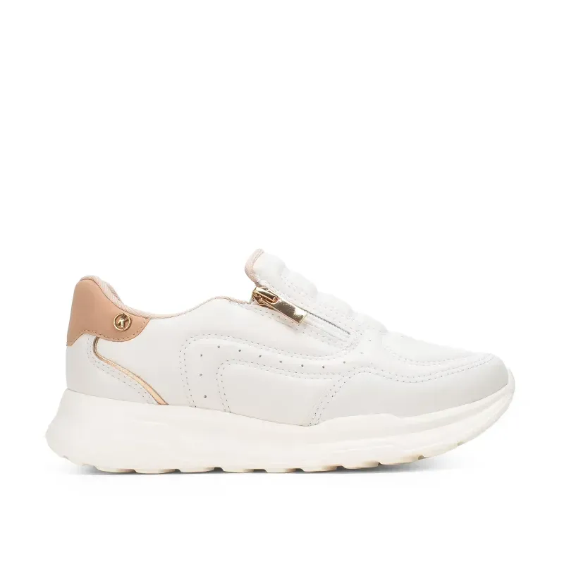 Tênis Kolosh Jogging Feminino Calce Fácil Branco 40