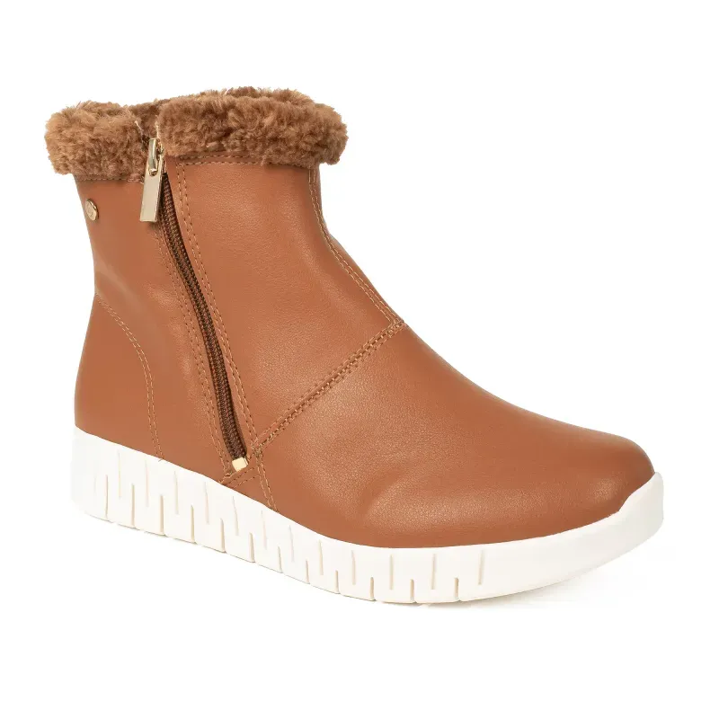Bota Campesí de Cano Curto Caramelo 36