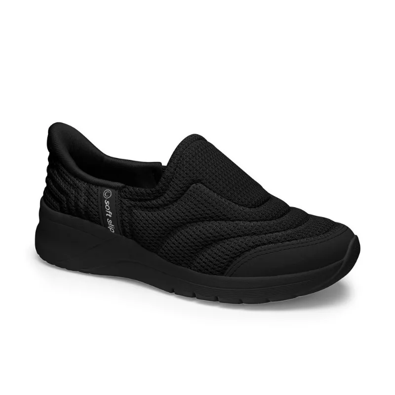 Tênis Campesi Feminino Preto Soft Slip Urbano 40