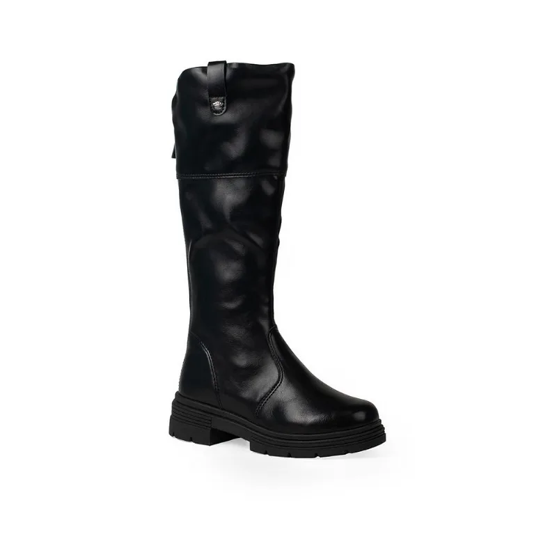 Bota Pink Cats Cano Longo Feminina Preta 31