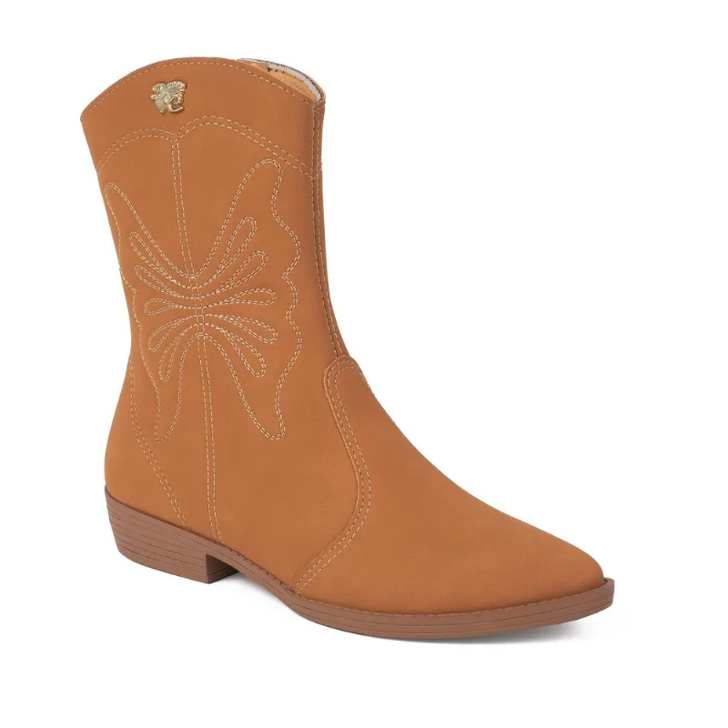 Bota Pink Cats Country Feminina Infantil Caramelo 32