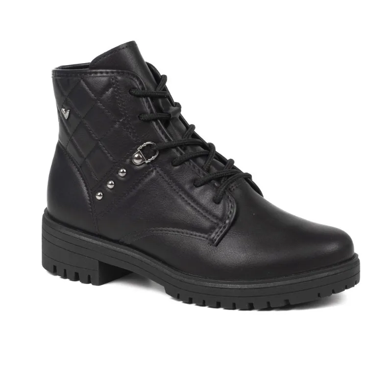 Bota Mississipi Coturno Feminina Preta 33