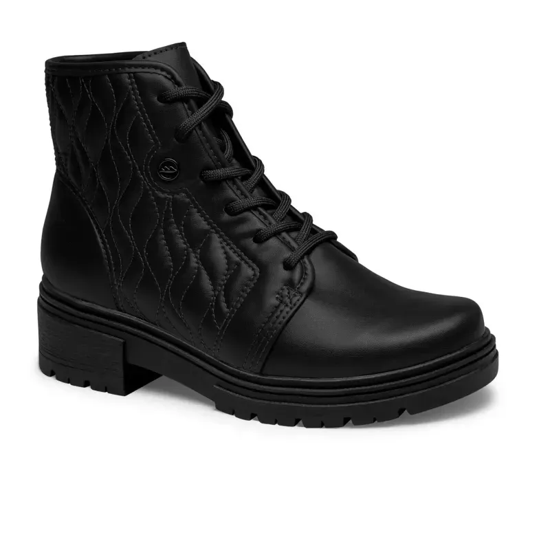 Bota Dakota Coturno Feminina Preta 33
